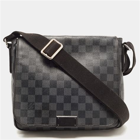 louis vuitton damier graphite crossbody bag|Louis Vuitton ebene bag.